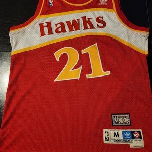 Dominique Wilkins Atlanta Hawks Jersey Size M